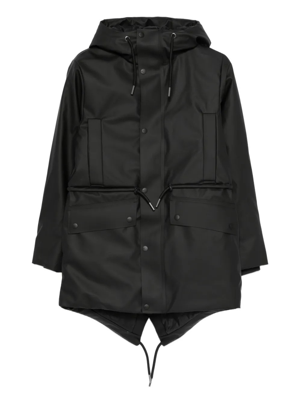 Rains Nome String W raincoat - Black | Farfetch Global