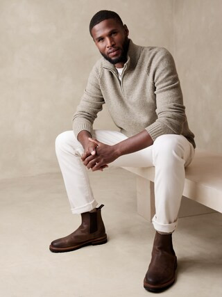 Cozy Half-Zip Sweater | Banana Republic Factory