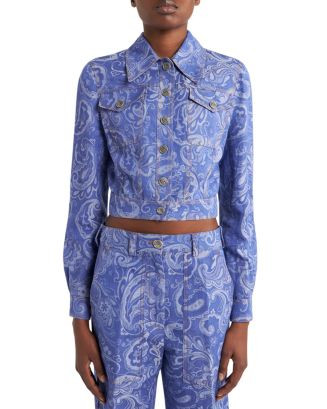 Printed Denim Jacket | Bloomingdale's (US)
