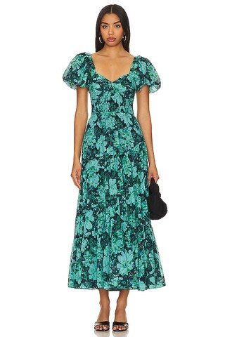 Free People Short Sleeve Sundrenched in Emerald Combo from Revolve.com | Revolve Clothing (Global)