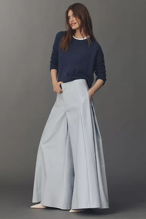 A-Line Palazzo Pants | Anthropologie (US)