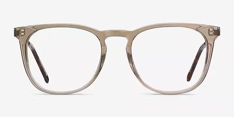 Vinyl Square Clear Glasses for Men | Eyebuydirect | EyeBuyDirect.com