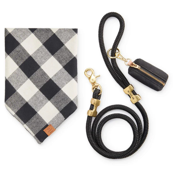 Black and White Check Wear Set | Design Milk