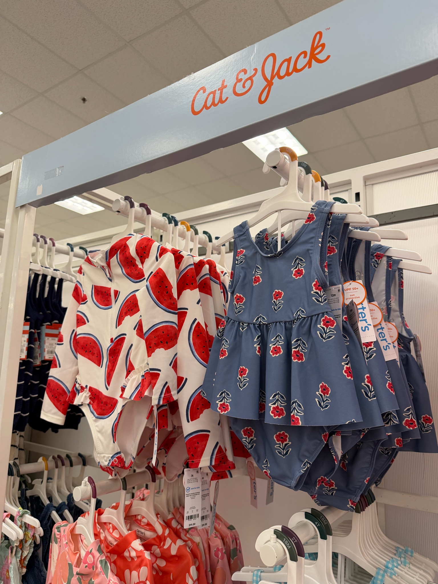 Cutie red white and blue swimsuits for the littles! 

#LTKKids #LTKBaby