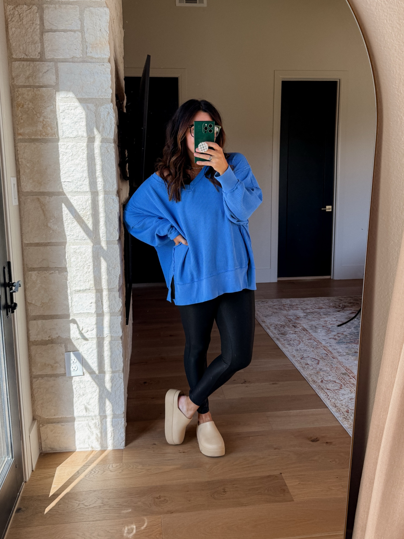 Cute and comfy with it makeup!
Waffle knit top: XL
Leggings: 1X (BWCXSPANX)
Croc clOGS: TTS


#LTKStyleTip #LTKFindsUnder50 #LTKSaleAlert