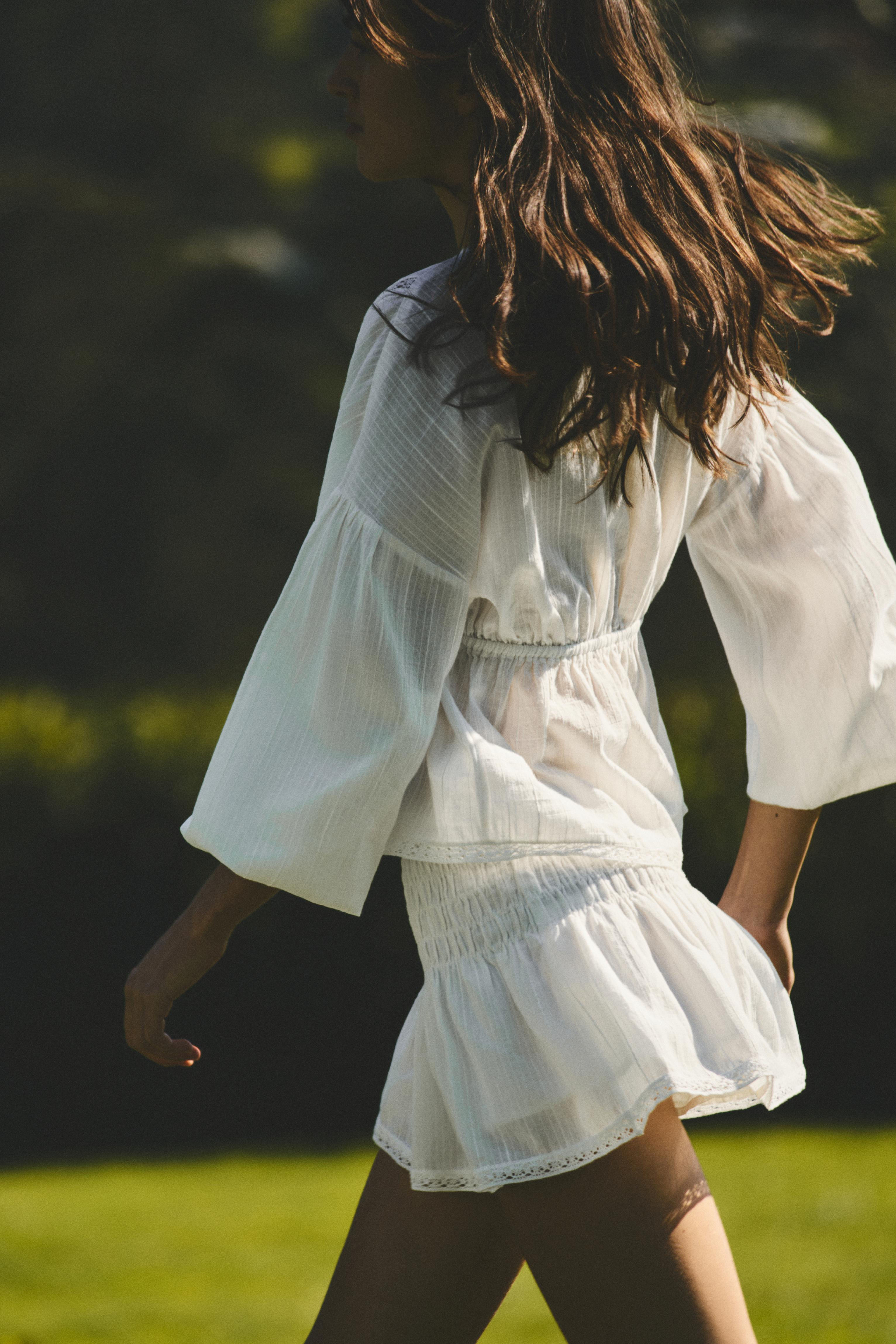 Ruffled skort | Pull&Bear United Kingdom | PULL and BEAR UK