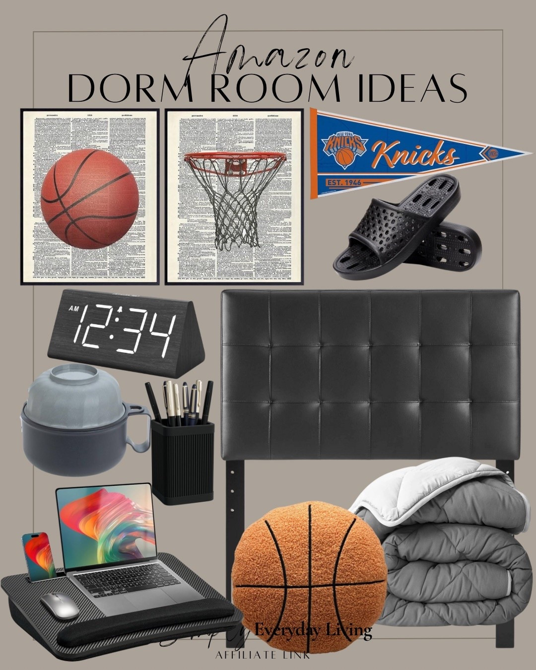 Dorm Room Ideas! 
#dormroom #college #collegedorm 