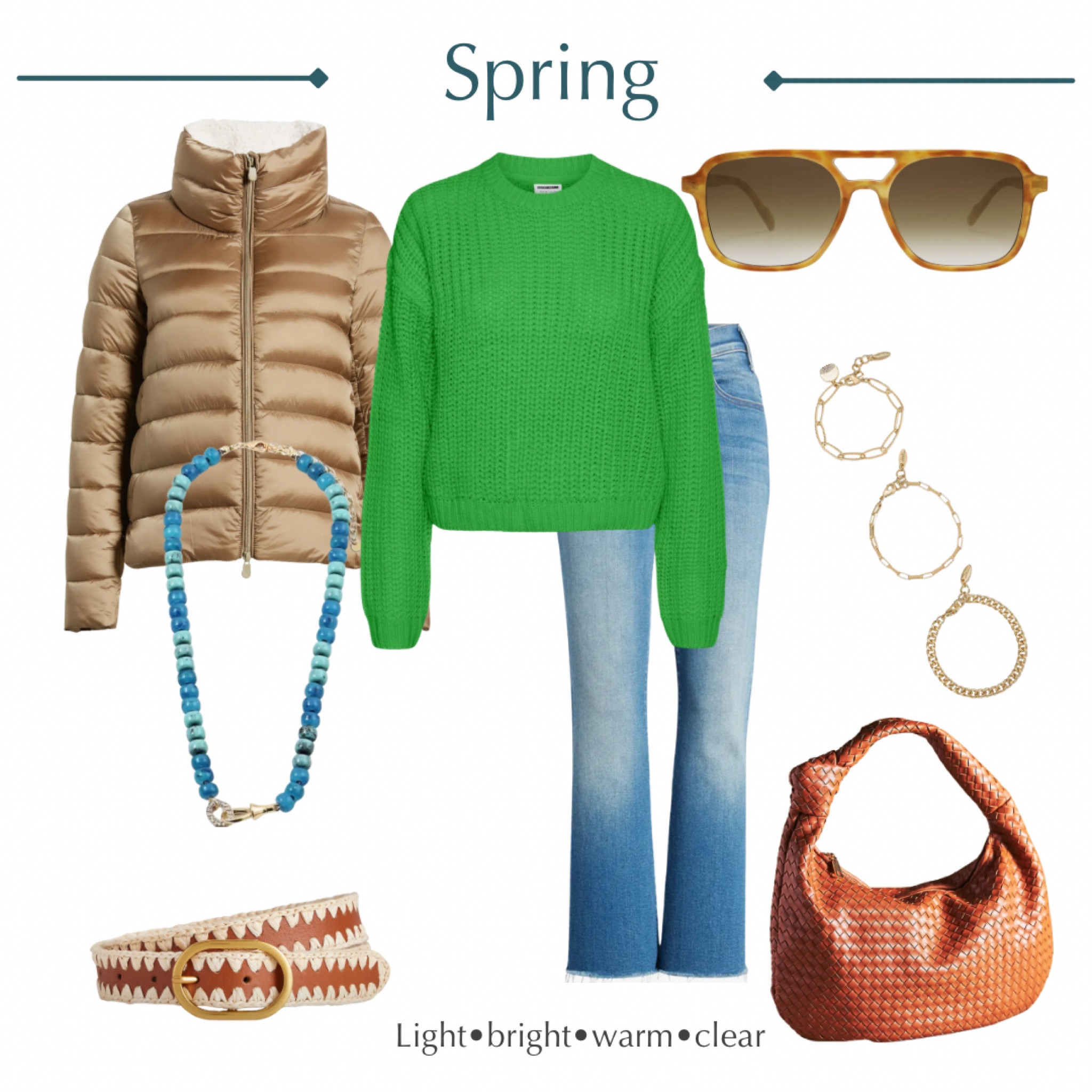 Hocspring 
Spring color palette 
Grass green sweater 


#LTKStyleTip #LTKSeasonal
