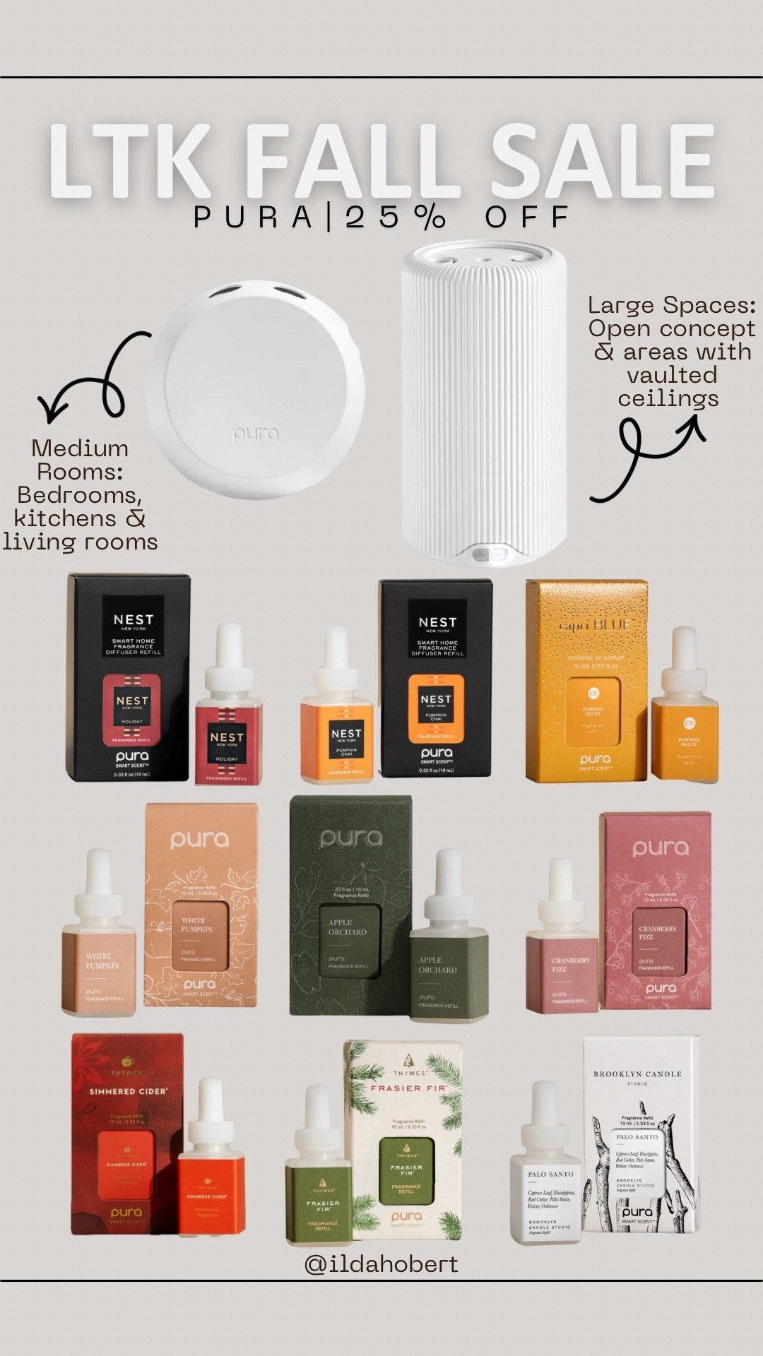 LTK Fall Sale — 25% off at Pura🍂🍁🤎

Home, gift guide, gifts for her, stocking stuffers, Pura scent

#LTKFallSale #LTKSeasonal #LTKHome