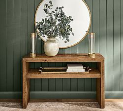 Reclaimed Parquet Console Table (52") | Pottery Barn (US)