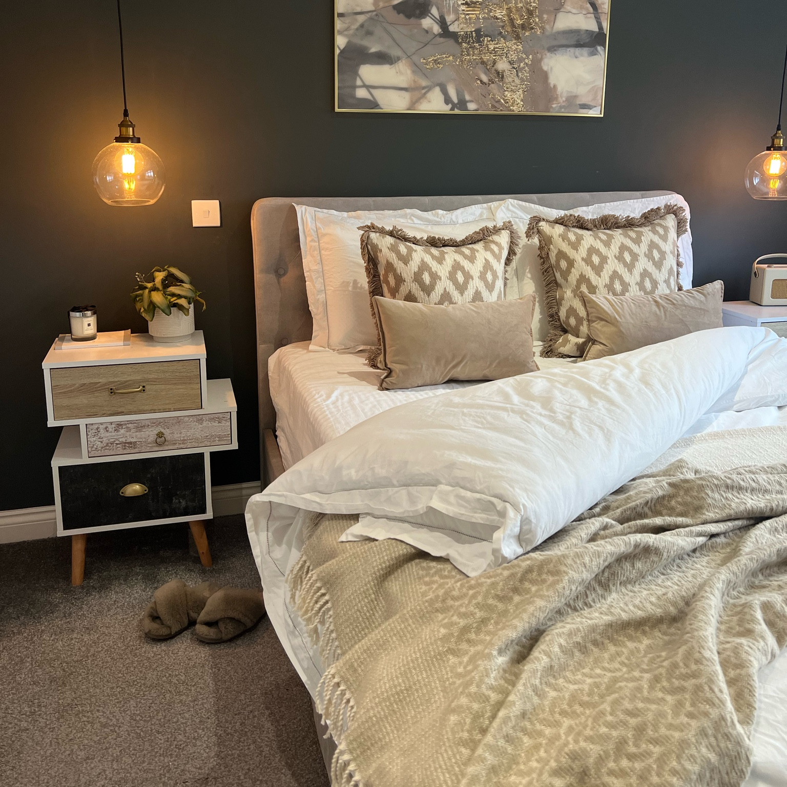 Bedroom refresh using neutrals and pattern from Homesense and H&M Home 

#LTKhome #LTKeurope #LTKSeasonal