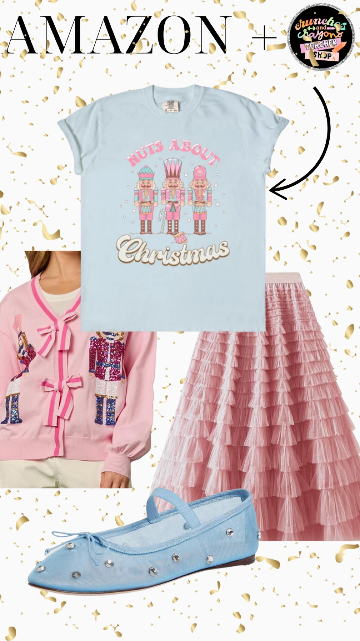 Tee is from my shop!

Crunchesandcrayons.com

Christmas outfits
Teacher outfits

#LTKSeasonal #LTKHoliday #LTKFindsUnder50