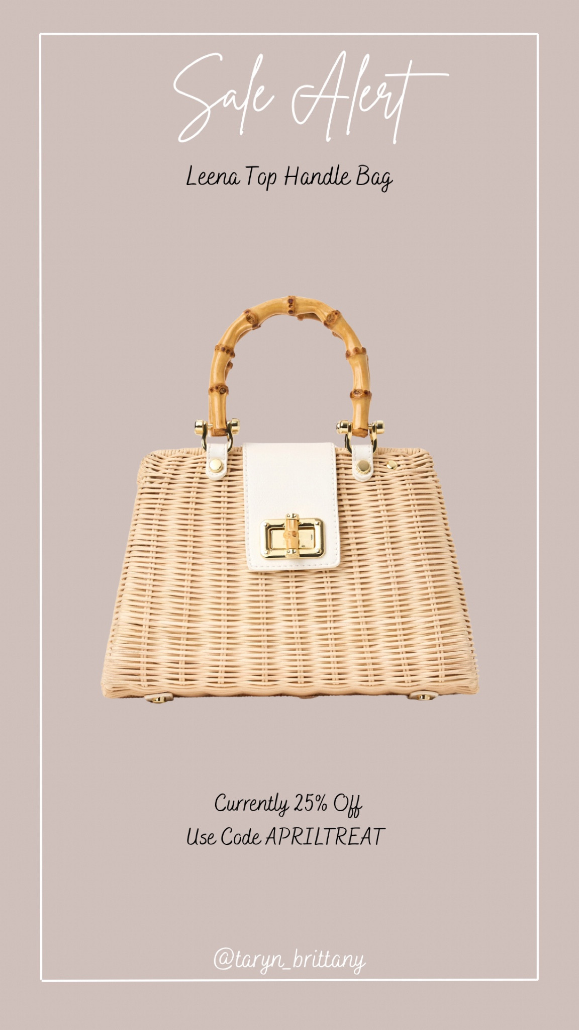 I was so sad when I didn’t get this wicker top handle bag last year. Decided to check the site and saw it’s currently 25% off 🌸🤗 I plan to use all summer long!!



#LTKSaleAlert #LTKMothersDay #LTKSeasonal