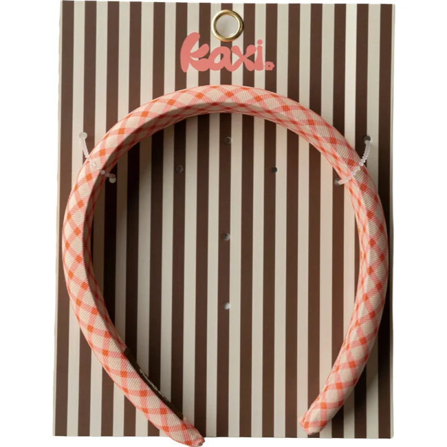 Kaxi Girlhood (Plaid Skinny Padded Headband, One Size) | Maisonette | Maisonette