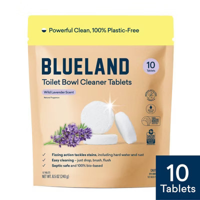 Blueland Wild Lavender Toilet Bowl Cleaning Tablets - 8.5oz/10ct | Target