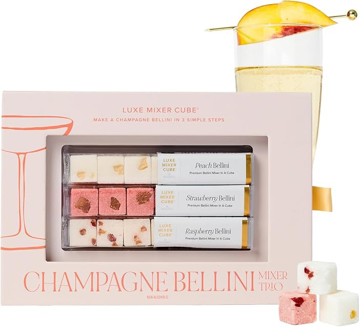 TEASPRESSA LUXE Mixology Cubes Instant Champagne Cocktail Kit | 100% Natural Drink Mix for Cockta... | Amazon (US)
