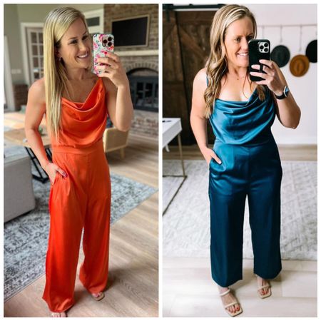 Satin jumpsuit

Fits TTS

Summer outfits  summer fashion  everyday style  casual outfits  accessories 

#LTKunder50 #LTKSeasonal #LTKstyletip
