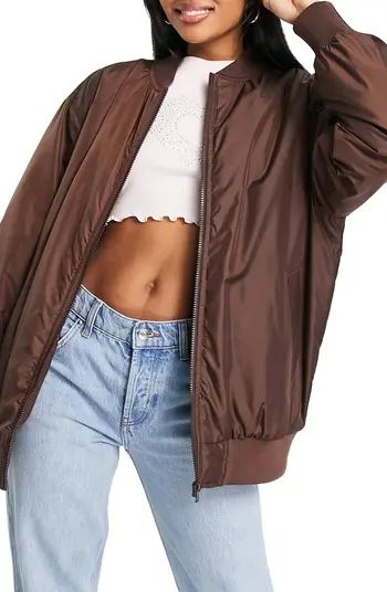 Relaxed Bomber Jacket | Nordstrom