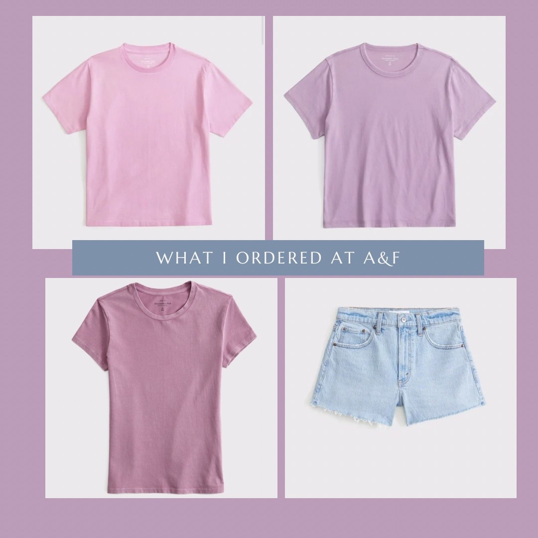 My most recent Abercrombie order. I ordered my true size medium in the tops, and size 27 in the shorts. 

#LTKStyleTip #LTKFindsUnder50