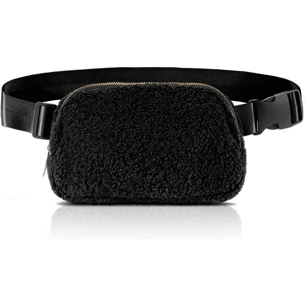 Ultrafun Unisex Fleece Belt Bag, Sherpa Fanny Pack for Women Men, Fashion Everywhere Crossbody Wa... | Walmart (US)