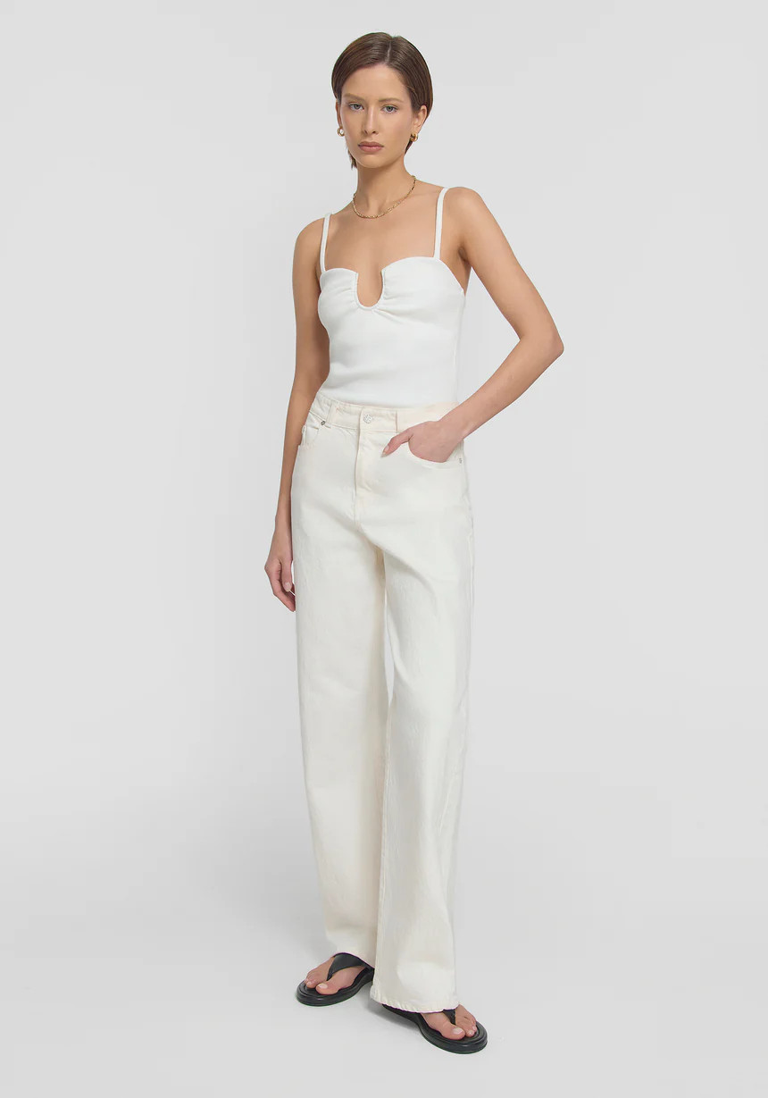 Waylon Jean IN WHITE | JEANS | VIKTORIA & WOODS - Viktoria & Woods | Viktoria & Woods