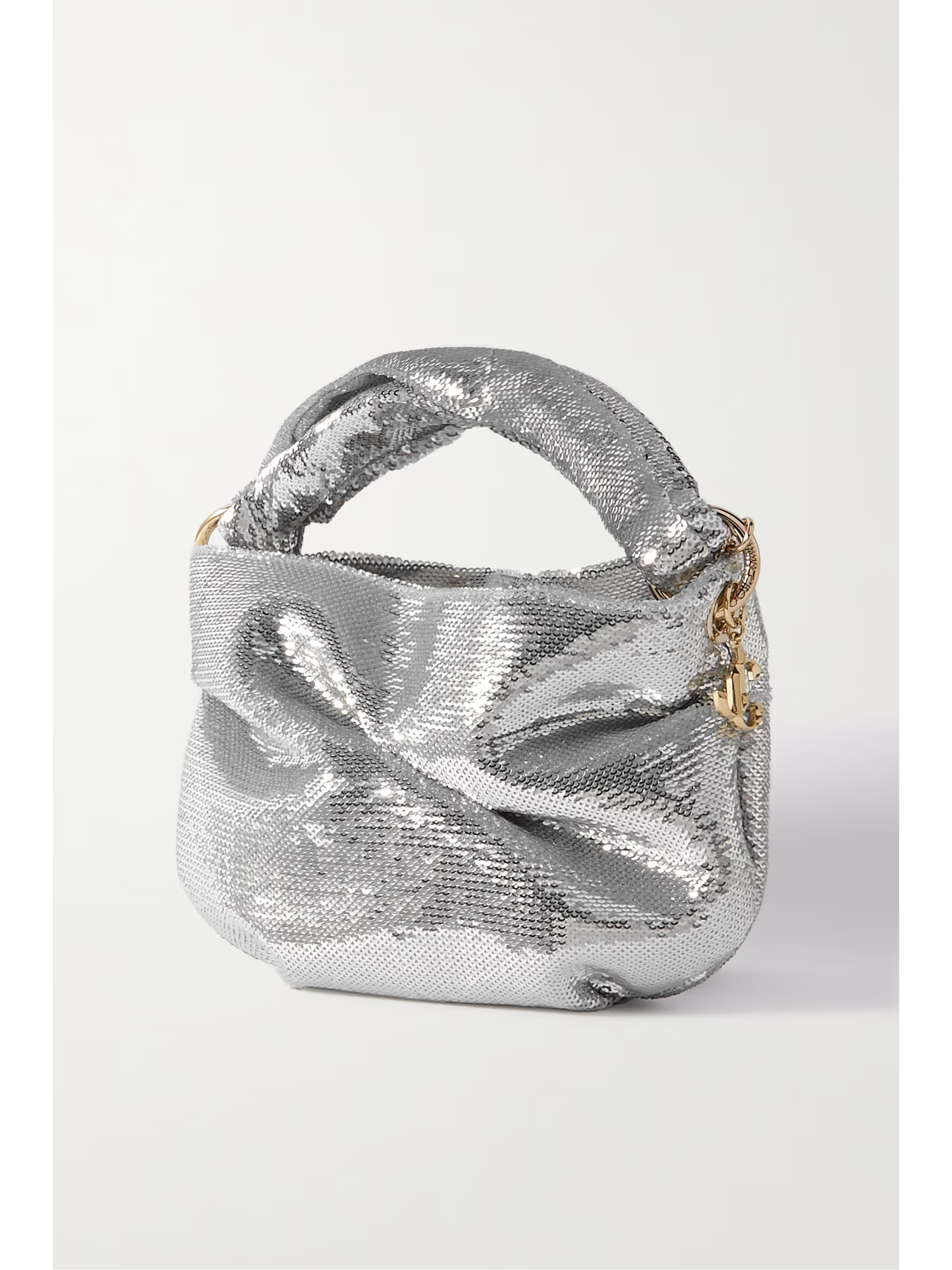 Bonny sequined satin shoulder bag | NET-A-PORTER (UK & EU)