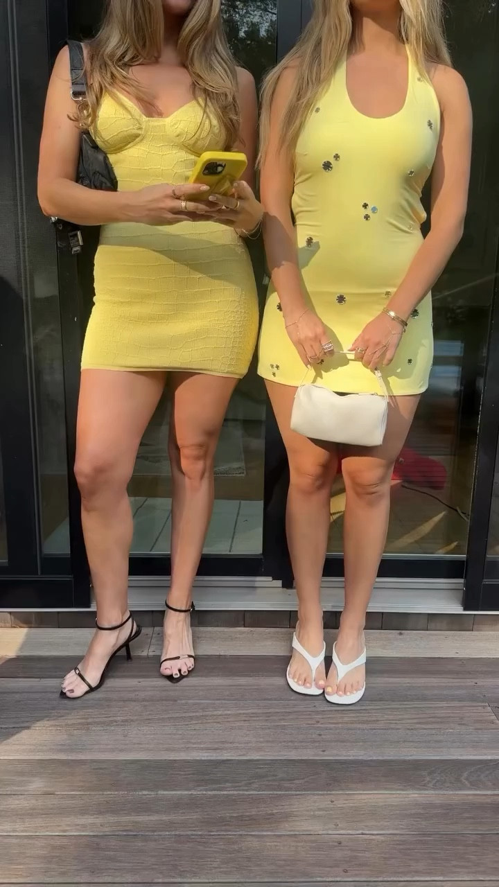 one of us is gonna have to change 👯🍋 my dress is no longer available but I linked similar!

#LTKSeasonal #LTKStyleTip