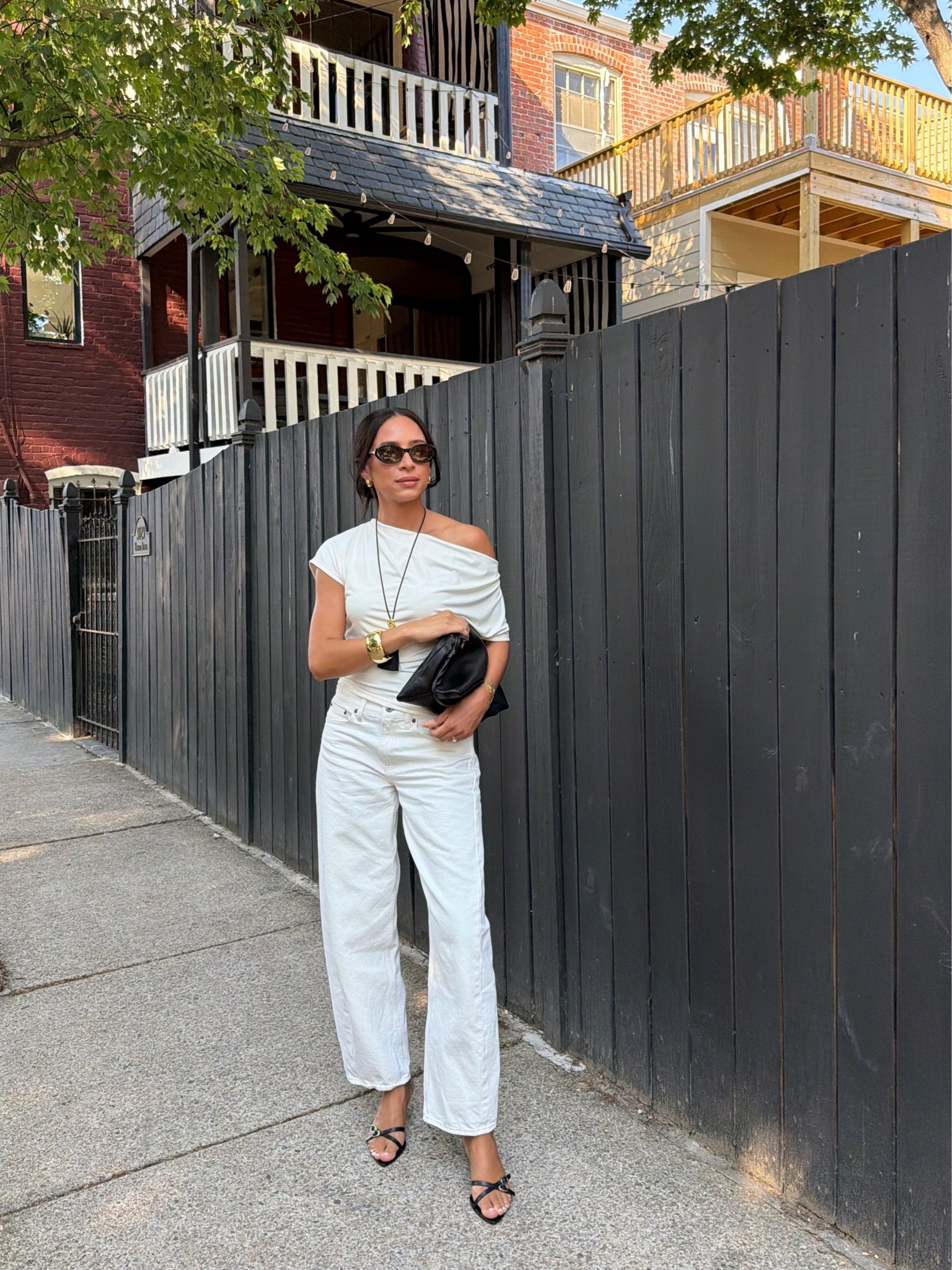 Anniversary dinner outfit! Entire look is on sale! Jeans fit TTS but I sized up in jeans for a relaxed fit, top fits TTS

#LTKootd #LTKSaleAlert