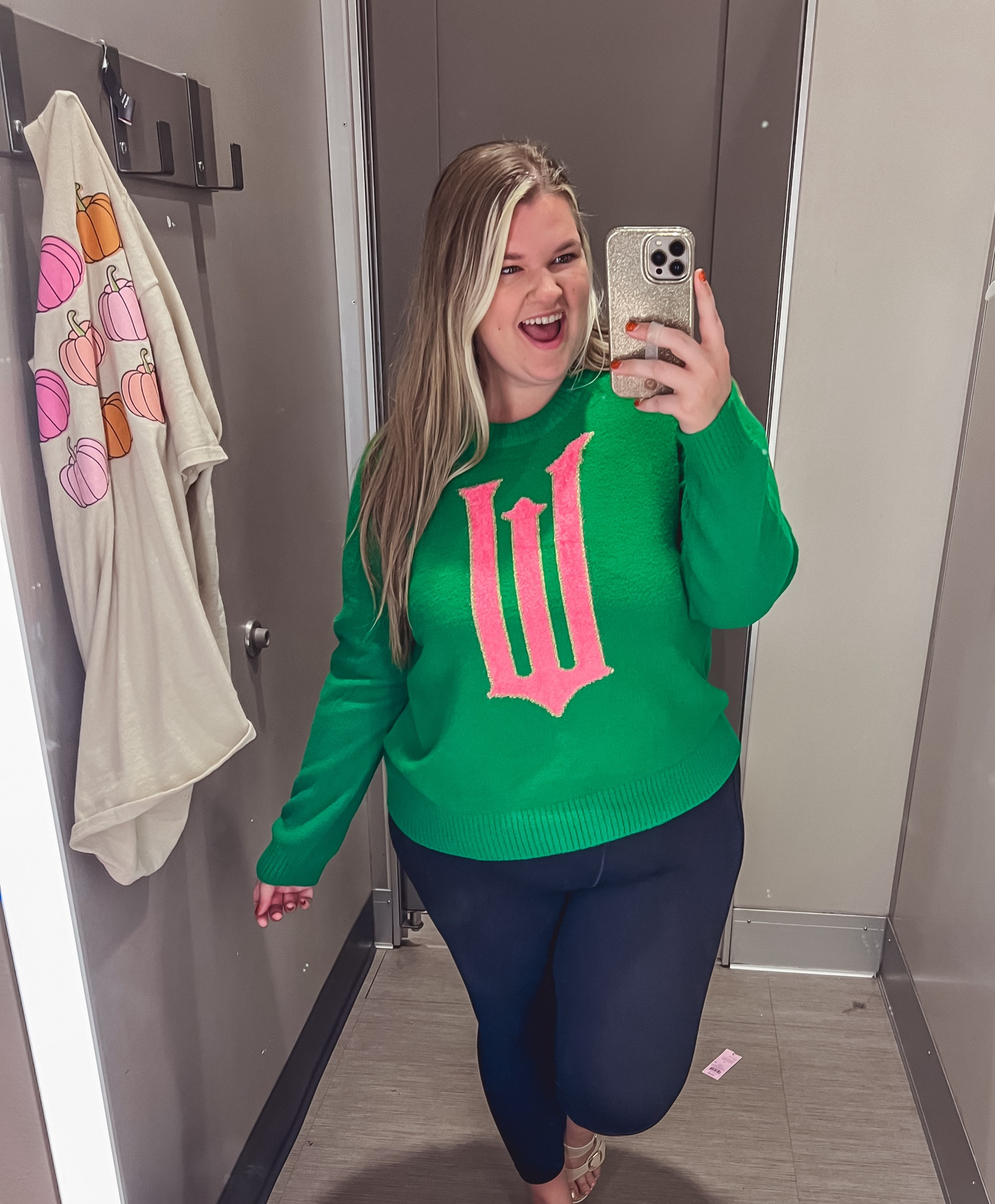 Who else is ready for wicked?💚🩷 this  definitely came home with me wearing XXL

#LTKHoliday #LTKPlusSize