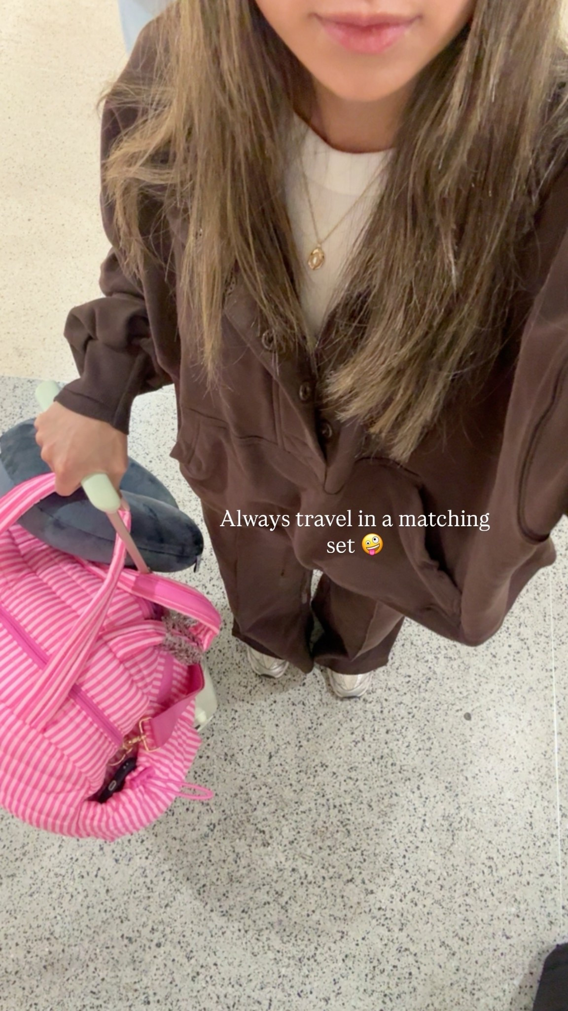 Always travel in a matching set 🤪

My outfit and luggage are on sale right now!

#LTKTravel #LTKootd #LTKSaleAlert