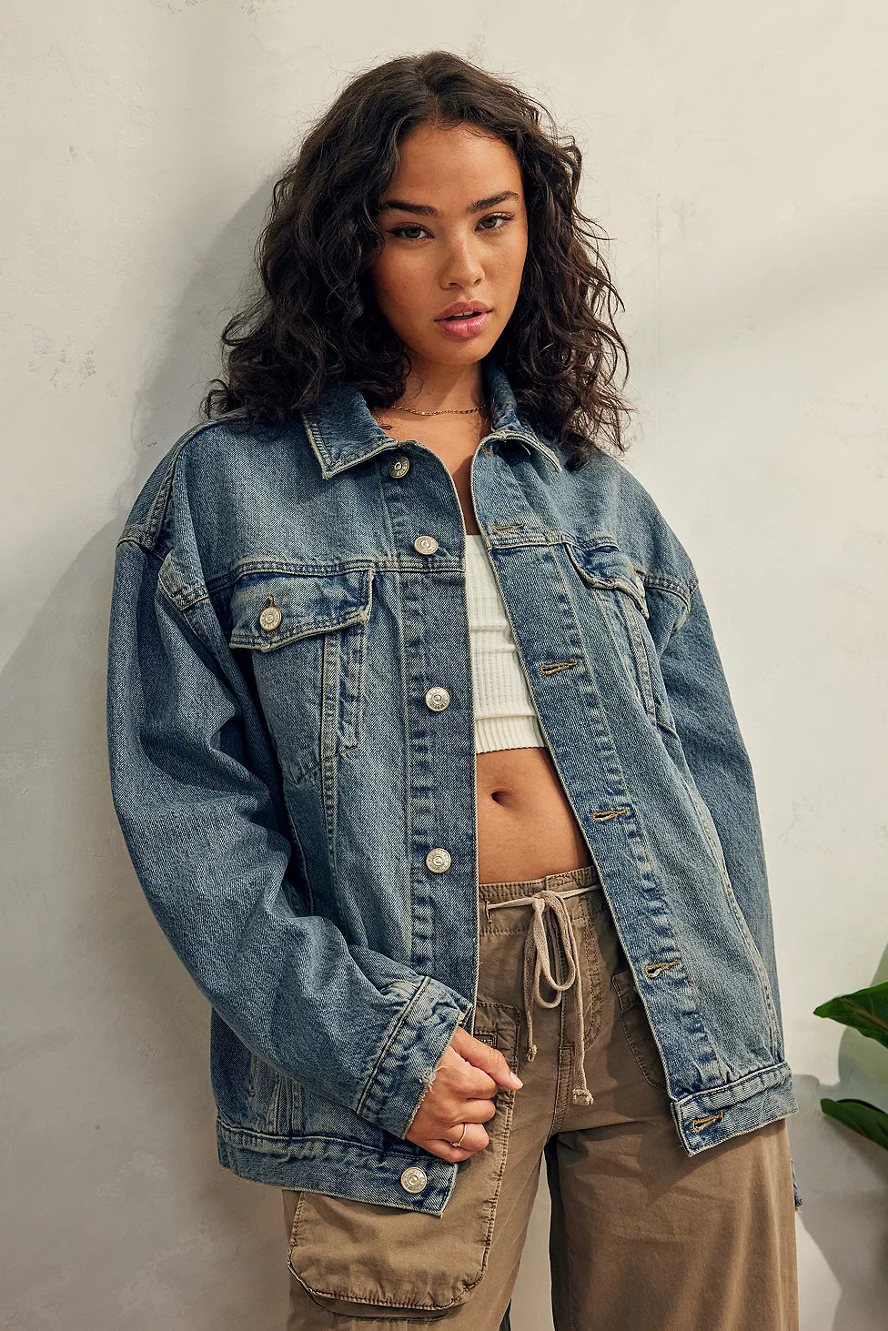 BDG Recycled Western Denim Jacket | Urban Outfitters (EU)