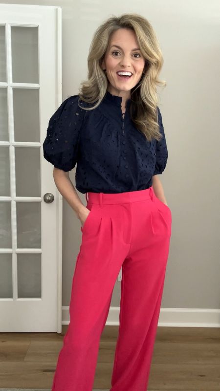 A top you can dress up or down and tuck in?! Yes please! 

Wearing the size small and it comes in more colors! 

#amazonfashion #founditonamazon #walmartfashion #workwearoutfit 

#LTKstyletip #LTKfindsunder50 #LTKworkwear