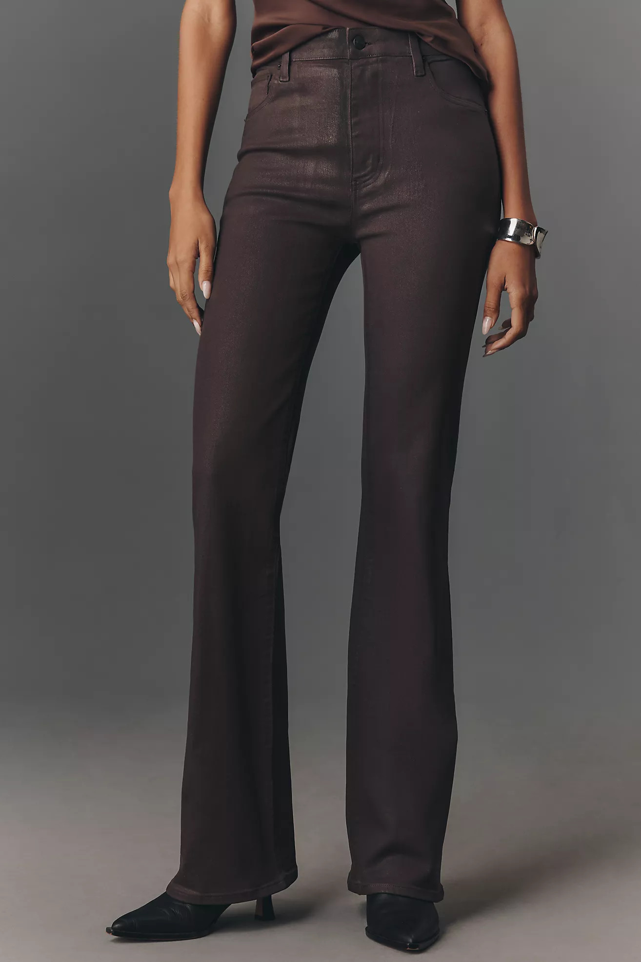 FRAME Reboot High-Rise Bootleg Jeans | Anthropologie (US)