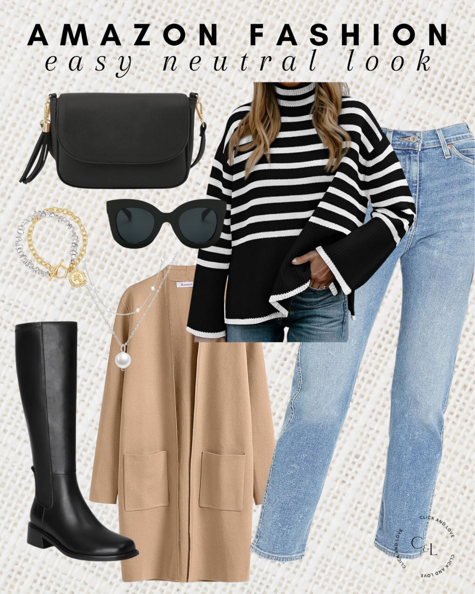 Amazon fashion neutral finds 🌟 Fresh outfits that can be worn from day to night! They’re perfect for transitioning into the fall season! 

Casual fashion, out to brunch, brunch outfit inspo, ootd, gold accessories, jewelry, necklace, handbag, Womens fashion, fashion, fashion finds, outfit, outfit inspiration, clothing, budget friendly fashion, summer fashion, fall fashion, wardrobe, fashion accessories, Amazon, Amazon fashion, Amazon must haves, Amazon finds, amazon favorites, Amazon essentials, brown sandals, affordable lunch fashion, out to lunch, girls lunch, gold hoop earrings, strappy sandals, gold accessories, fall attire, shorts outfit, jeans, jean outfits, budget friendly attire, easy outfits, romper, tshirt romper, sunnies, black sunglasses, statement necklace, stacked bracelets, monochrome fashion, black and beige clothing

#LTKStyleTip #LTKFindsUnder50 #LTKSeasonal