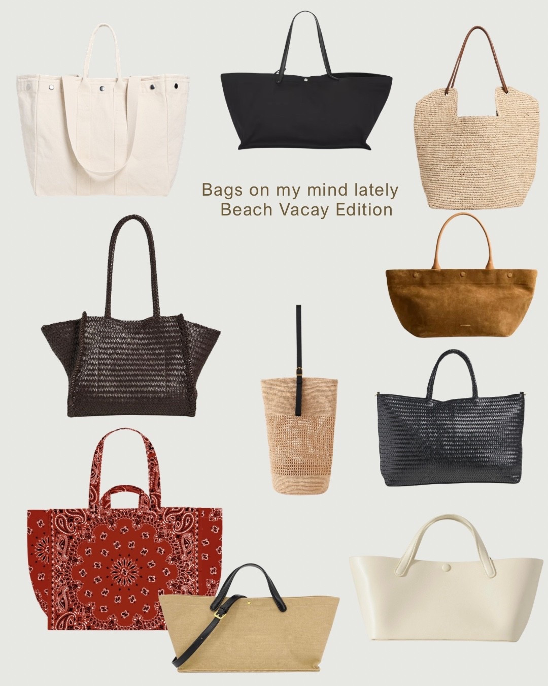 Spring Summer bags I’m loving

#LTKmomlife #LTKTravel #LTKOver40