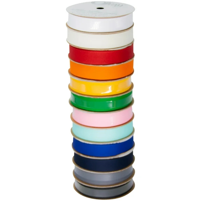 Offray 5/8" x 18' Grosgrain Ribbon, 1 Each | Walmart (US)