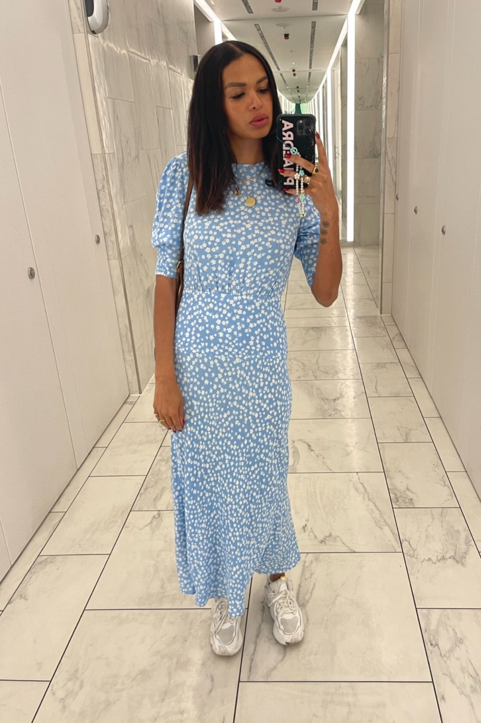 This is a perfect party dress and works well dressed down with trainers too 🩵🤍#LTKSeasonal #LTKHoliday

#LTKstyletip