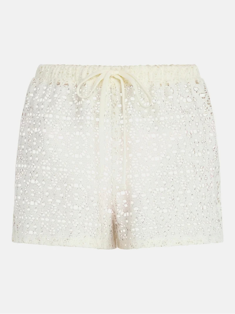 No Boundaries Crochet Shorts Coverup, para Mujeres XXS-XXL | Walmart (US)
