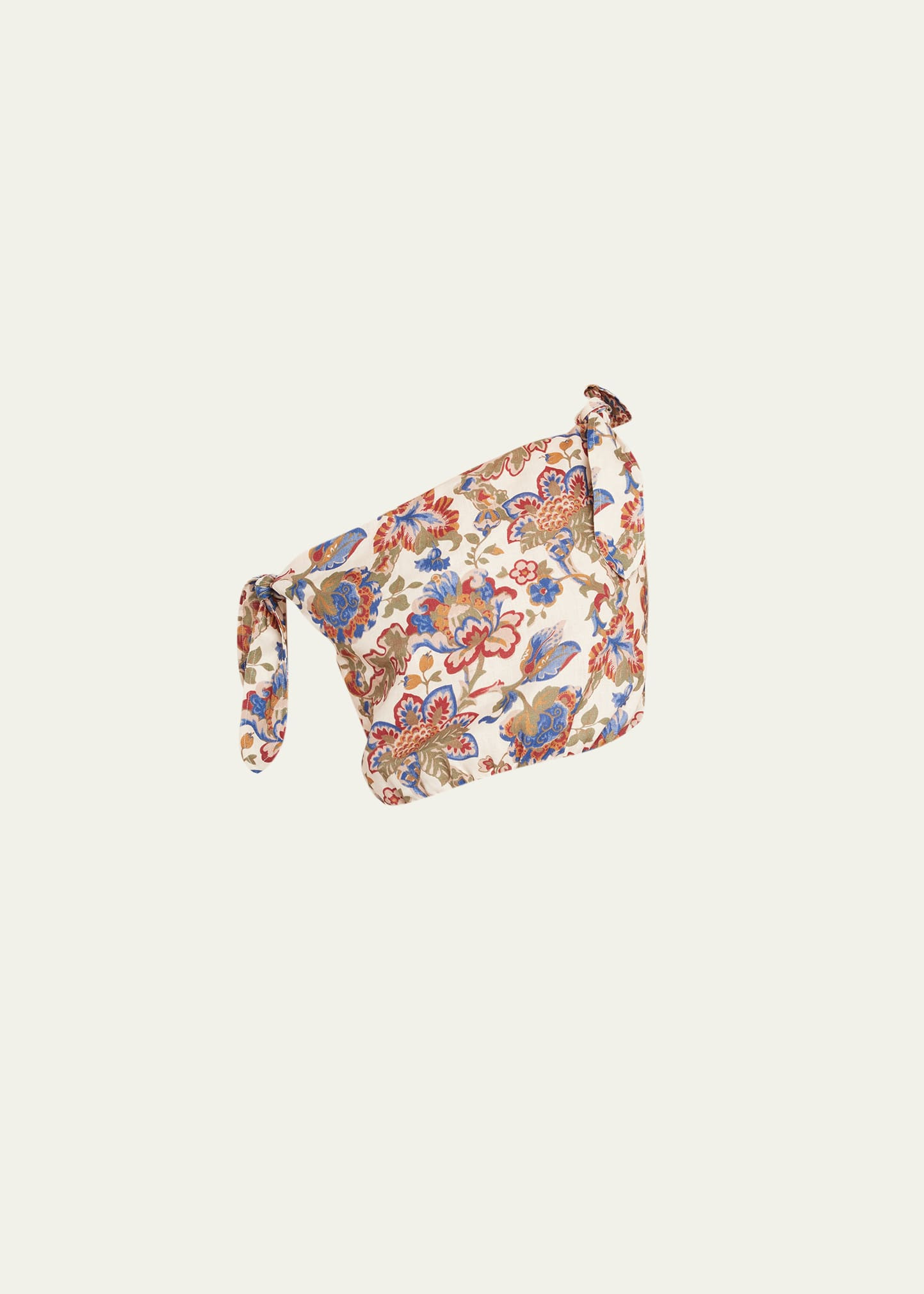 SIR Bettina Floral Tie Crop Top | Bergdorf Goodman