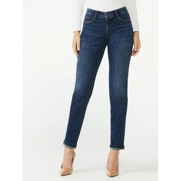 Sofia Jeans by Sofia Vergara Women's Bagi Boyfriend Jeans - Walmart.com | Walmart (US)
