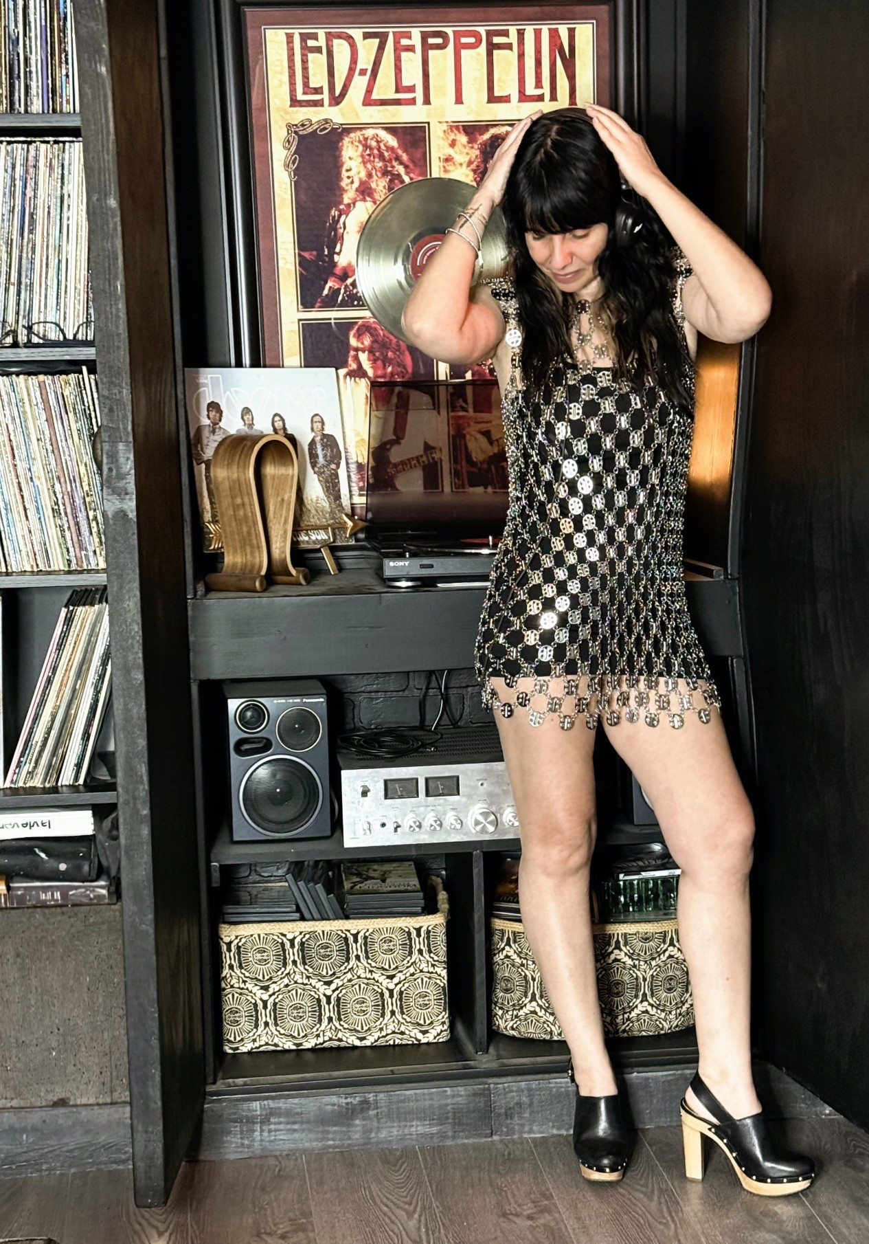 ✨ The Perfect Little Dress ✨
Okay babes… this one is dangerous. 👀 Short, sexy, and dripping in retro 70’s vibes, this silver sparkle number was made to turn heads. ✨ Perfect for that party where you want to steal the spotlight—or that date night when you don’t want his eyes leaving you for a second. 😉

Shiny, sassy, and a total showstopper. Who’s ready to glow? 💃

#LTKdatenight #LTKdresses #LTKpartywear