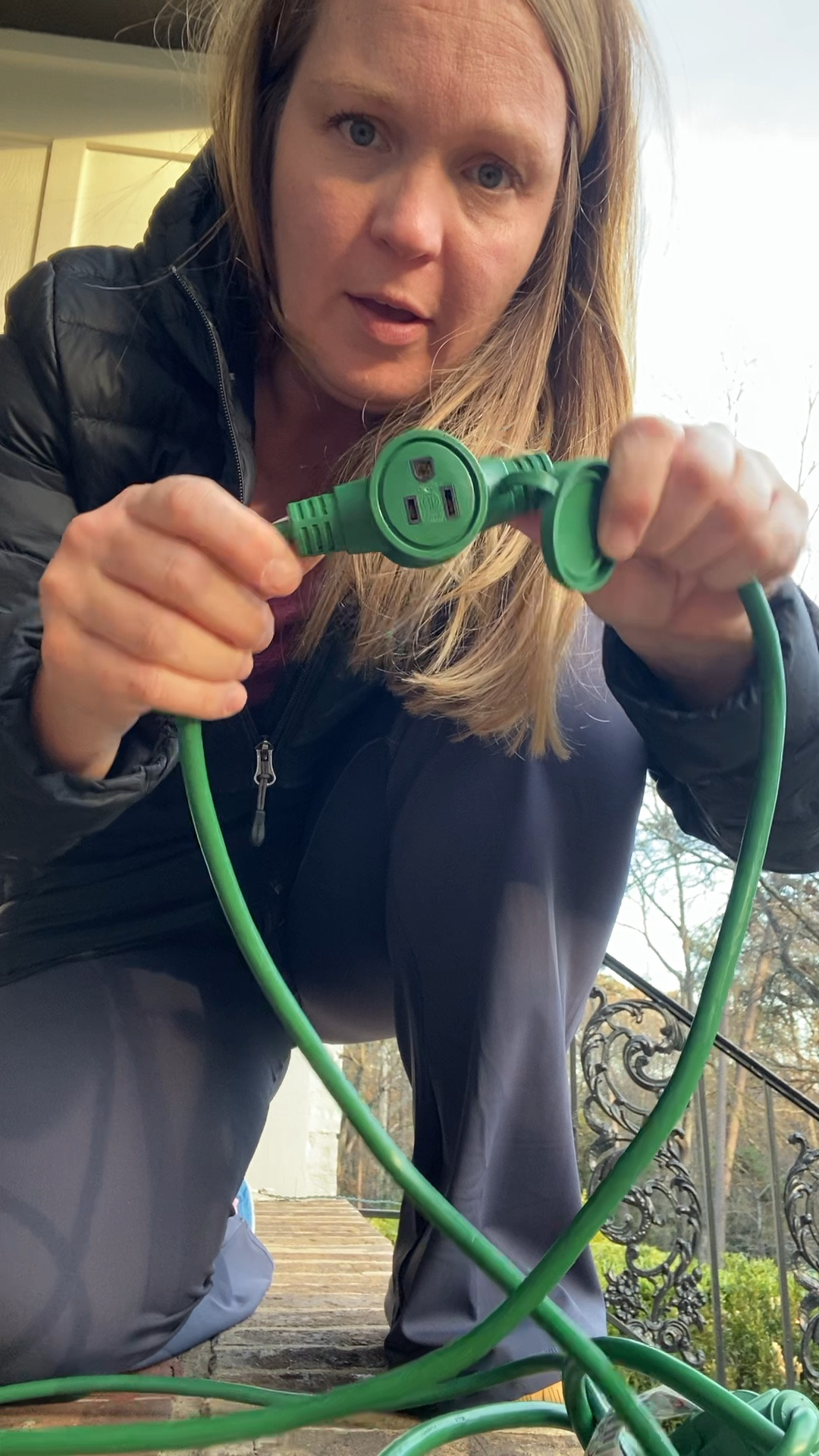 I didn’t even know these existed until this year. Extension cords with outlets on them… making Christmas light decorating so much easier for me!

#LTKhome #LTKHoliday #LTKSeasonal