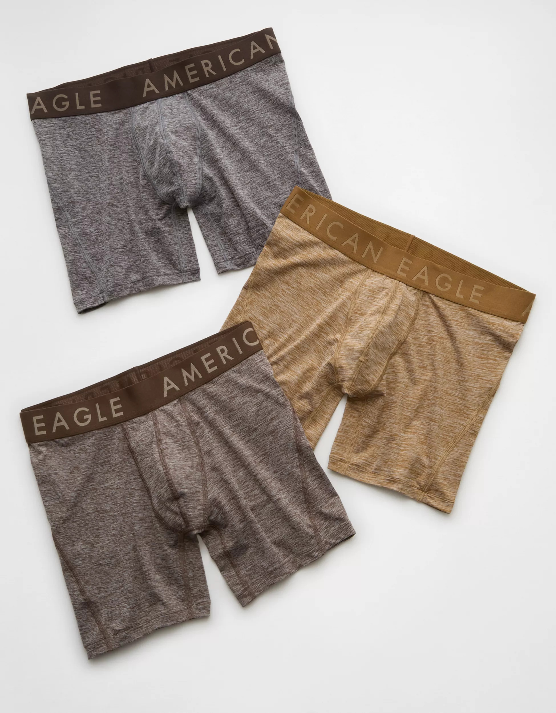 AEO Men's 6" Flex Boxer Brief 3-Pack | American Eagle Outfitters (US & CA)