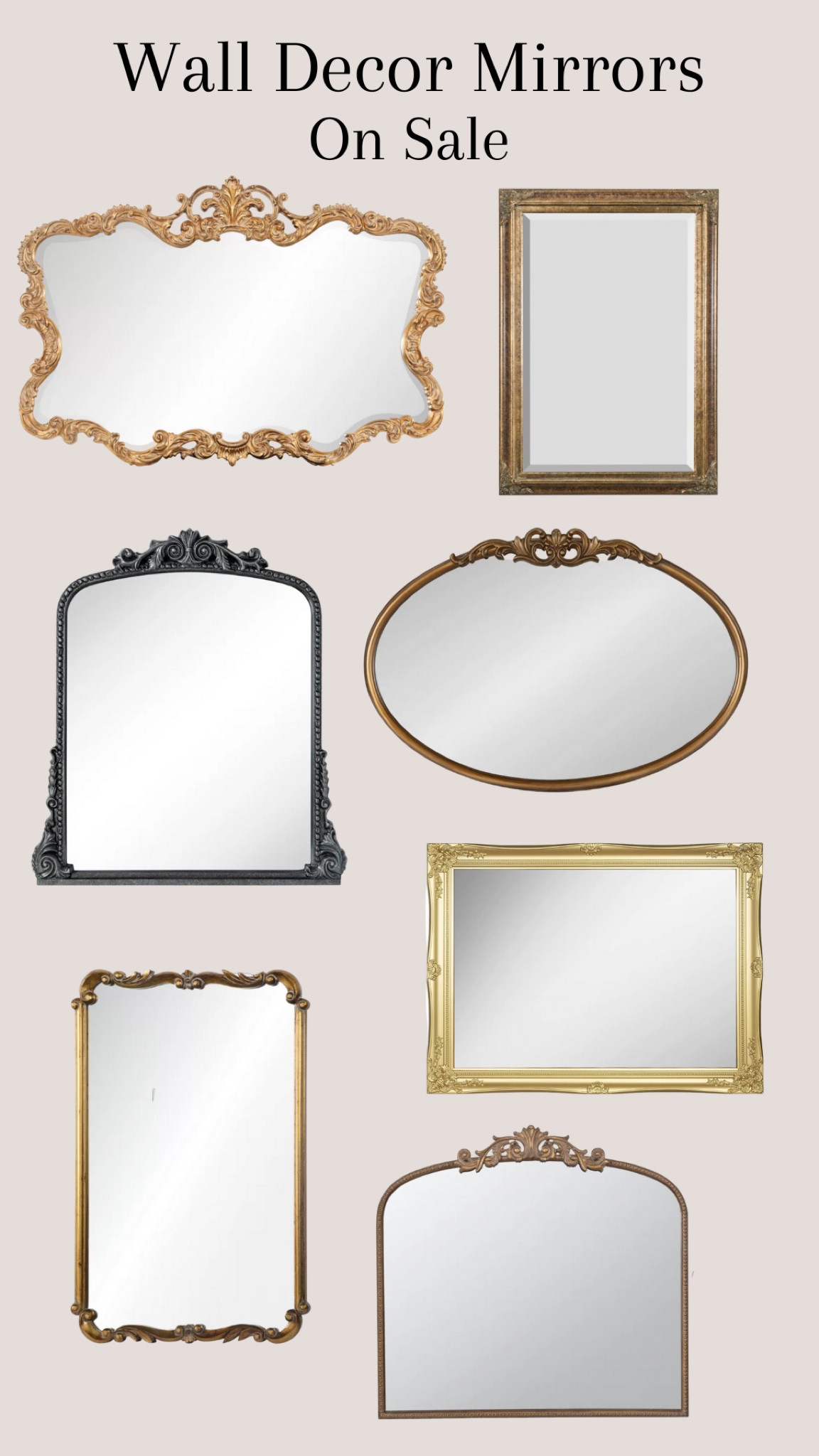 Wall Decor Mirrors on Sale Now #mirrors #walldecor #homedecor

#LTKsalealert #LTKstyletip #LTKFind