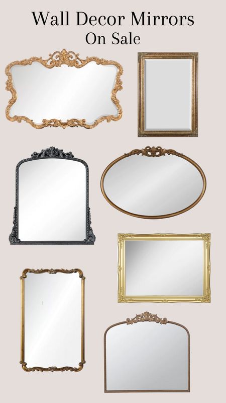 Wall Decor Mirrors on Sale Now #mirrors #walldecor #homedecor

#LTKsalealert #LTKstyletip #LTKFind