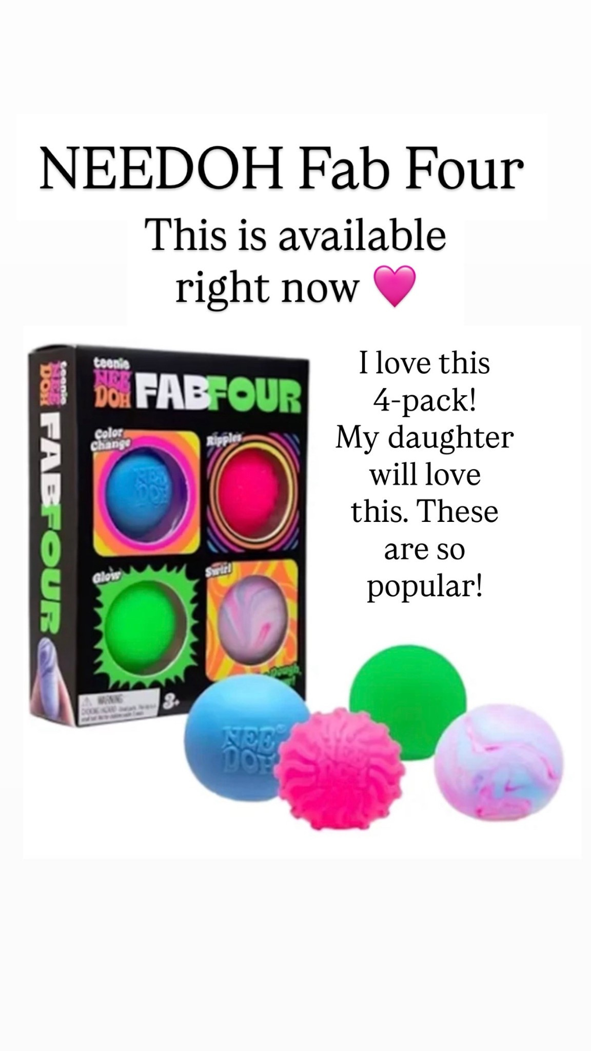 NEEDOH FAB FOUR 

#LTKKids