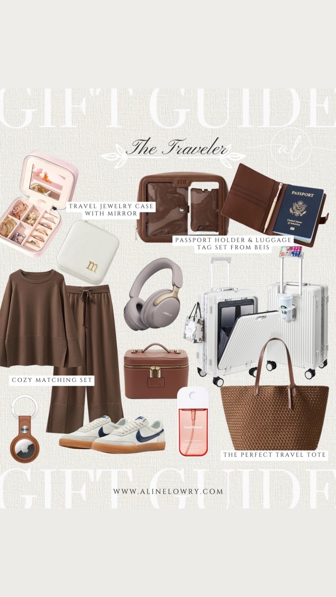 Gift guide for travelers ✈️🎁

#LTKGiftGuide #LTKHoliday #LTKTravel