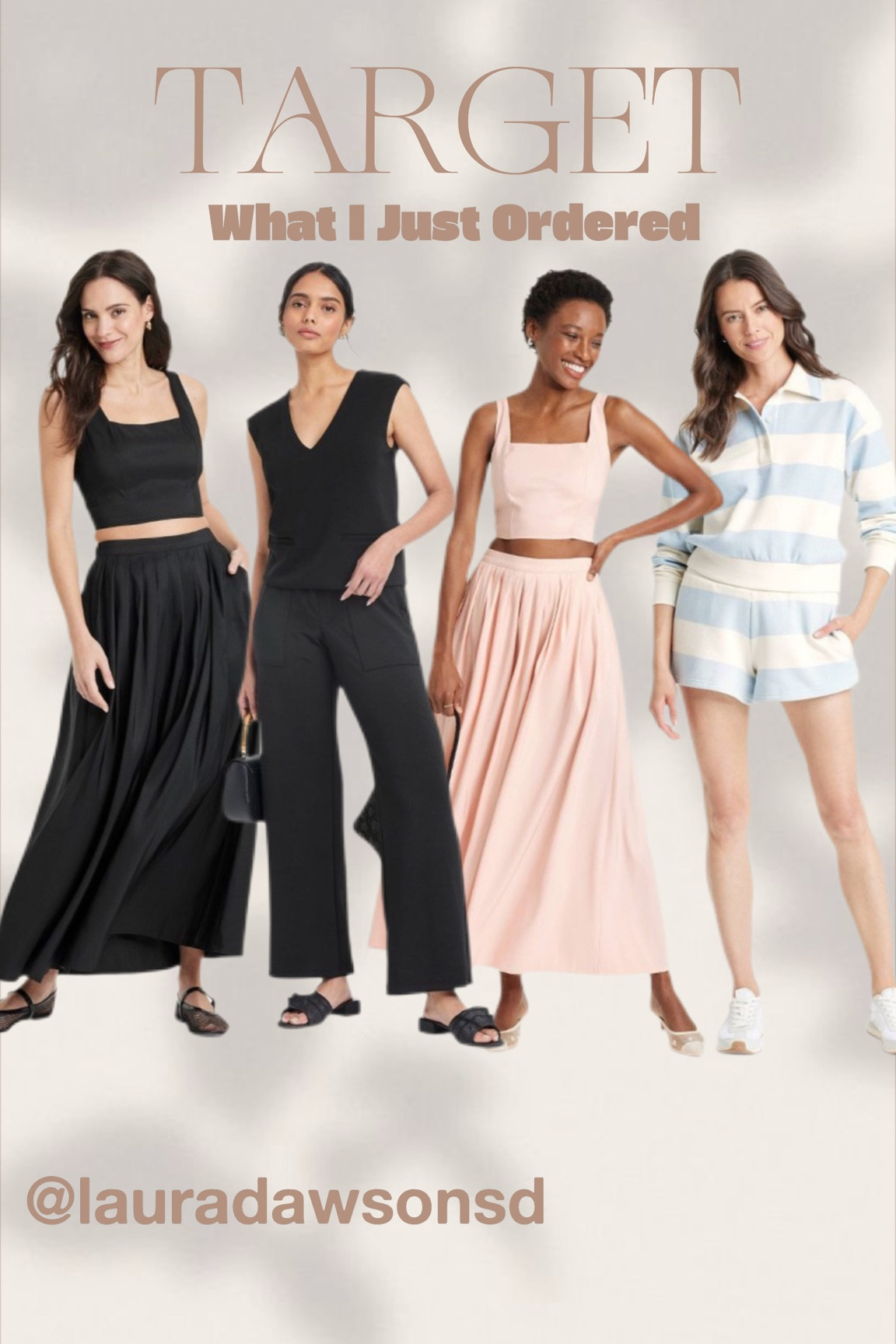 What I just ordered today from Target 🎯 So cute! Love these pieces for spring! Ordered all on a size small for size reference 💋

#LTKStyleTip #LTKFindsUnder50 #LTKMostLoved