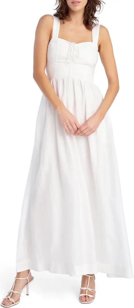 The Pretty Pintuck Sleeveless Maxi Dress | Nordstrom
