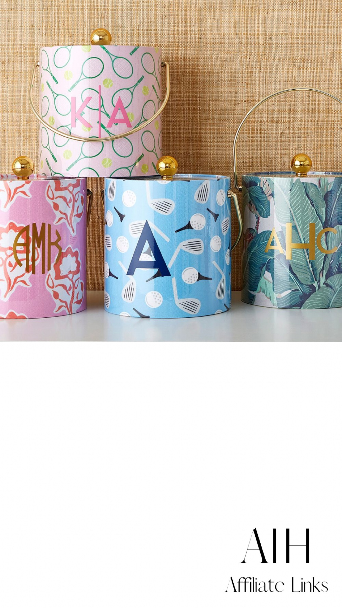 Patterned ice bucket, ice bucket for parties 

#LTKSeasonal #LTKhome #LTKFind